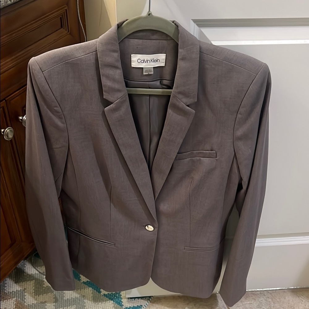 Calvin Klein Charcoal Blazer